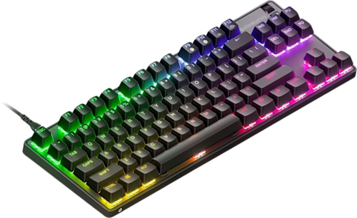Apex 9 TKL Wired OptiPoint Adjustable Actuation Switch Gaming Keyboard with RGB Lighting (Black)