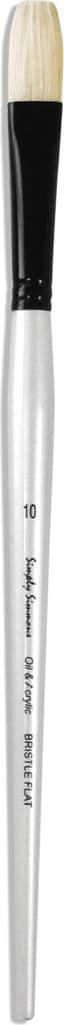 SIMPLY SIMMONS BRISTLE BRUSH FLAT 10