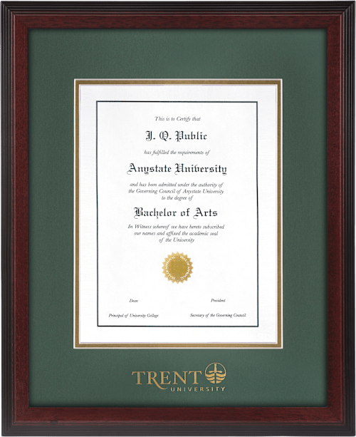 Trent University Linear Diploma Frame 15 x 19