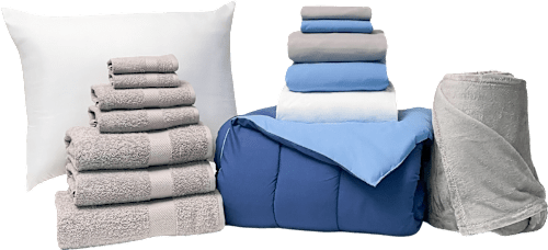 Essential 17pc Twin XL Bundle in Navy Light Blue - SHIPS 8/1 FOR IN-STORE PICKUP ON FALL MOVE-IN WEEKEND.