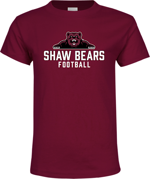 Shaw University Youth T Shirt Football - ONLINE ONLY
