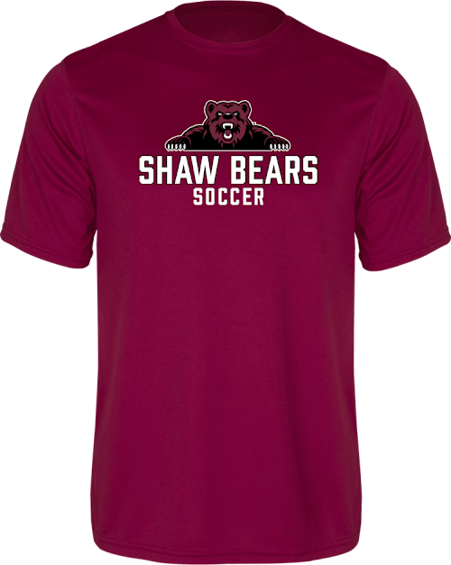 Shaw University Performance Tee Soccer - ONLINE ONLY