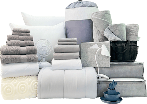 Complete 29pc Twin XL Bundle in Harbor Slate - SHIPS 8/1 FOR IN-STORE PICKUP ON FALL MOVE-IN WEEKEND.