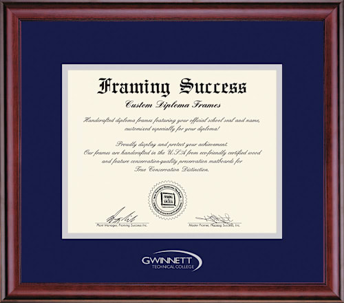 Gwinnett Technical College 8.5'' x 11'' Classic Diploma Frame