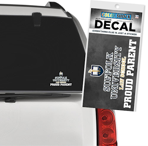 Suffolk University Proud Parent Decal