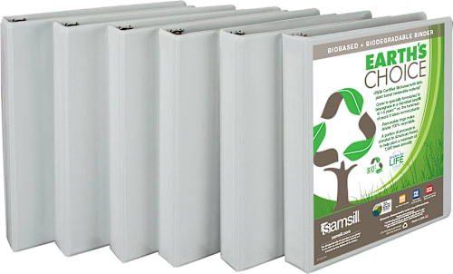 BINDER 1 WHITE RECYCLE INSERT