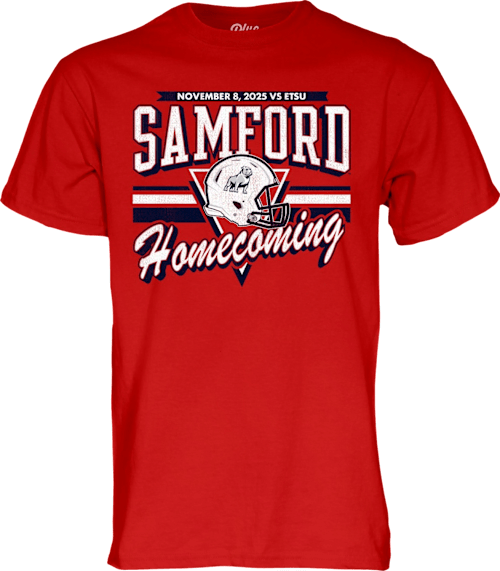 Samford University Football 2025 Homecoming Short Sleeve T-Shirt