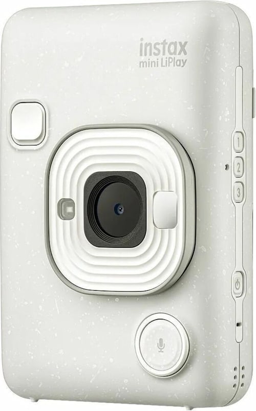 FUJI Instax LiPlay Hybrid Camera and Printer in Misty White - ONLINE ONLY