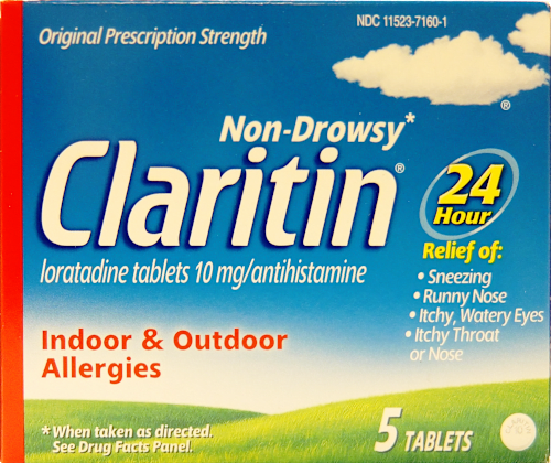 CLARITIN 5CT ALLERGY 24HR
