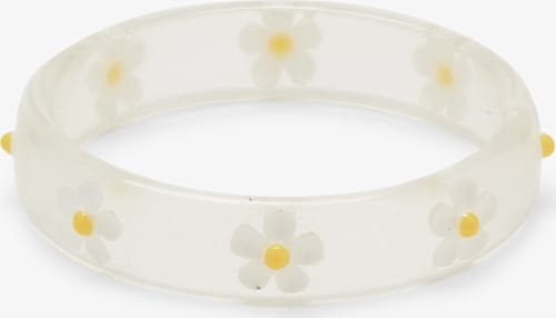 DAISY RESIN RING SZ 8