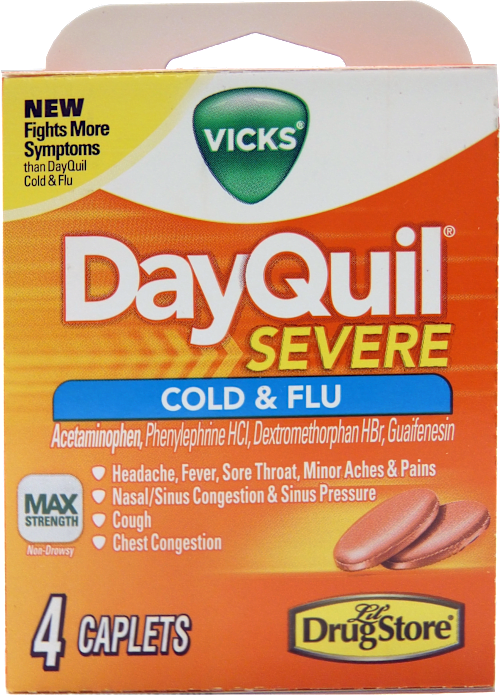 LIL DRG DAYQUIL SEVERE 4CT