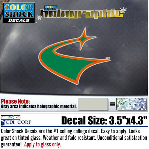 The University of Texas at Dallas Hologram Decal