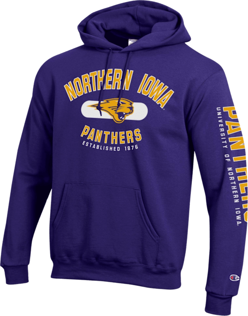 University of Northern Iowa Panthers Eco Powerblend Hood