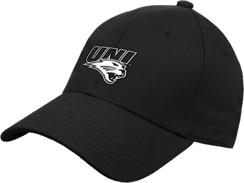 Northern Iowa Structured Adjustable Pro Style Hat UNI Primary Athletics Mark - ONLINE ONLY