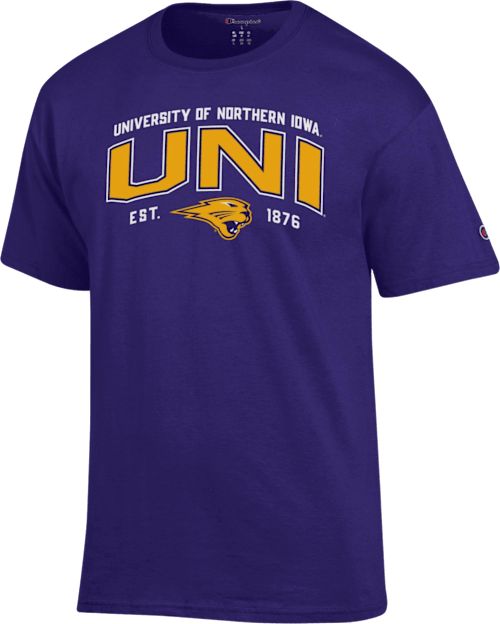 University of Northern Iowa Panthers Short Sleeve T-Shirt