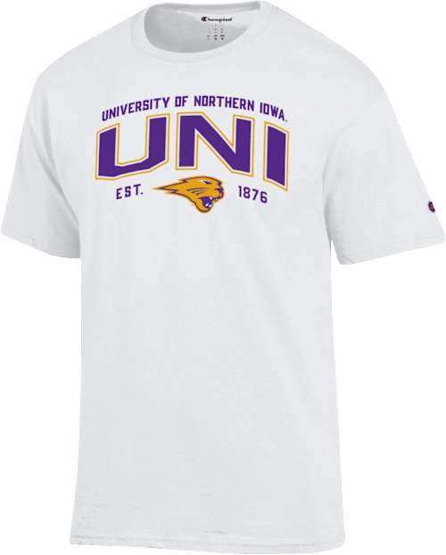University of Northern Iowa Panthers Short Sleeve T-Shirt