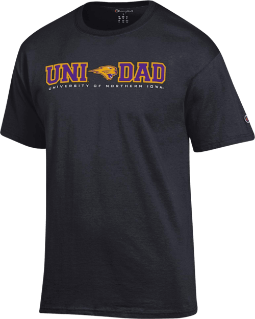 University of Northern Iowa Panthers Dad T-Shirt