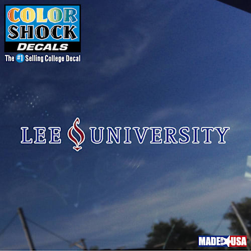 Lee University Strip Decal