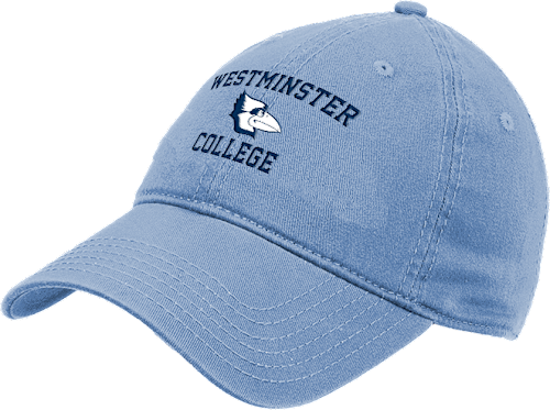Westminster Unstructured Adjustable Low Profile Hat Westminster College Primary Athletics Mark - ONLINE ONLY
