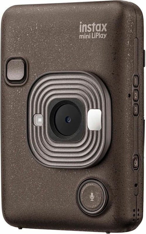 FUJI Instax LiPlay Hybrid Camera and Printer in Deep Bronze - ONLINE ONLY