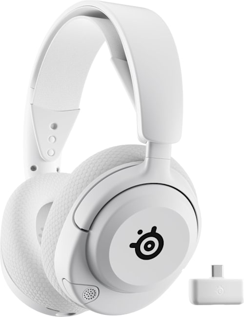 SteelSeries Arctis Nova 5 Wireless Gaming Headset for PC, PS5, and PS4 (White)