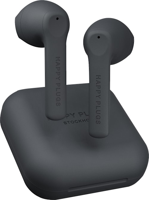 Happy Plugs Air1  Go, Black - ONLINE ONLY