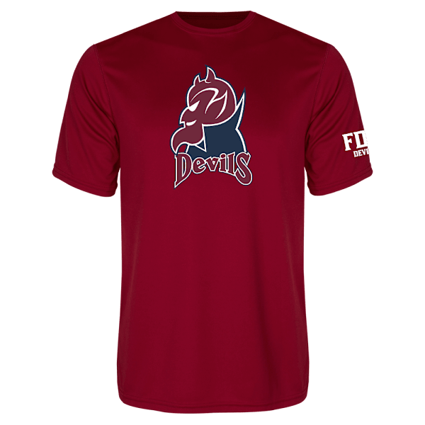 FDU Devils Performance Tee FDU Devils Mascot - ONLINE ONLY