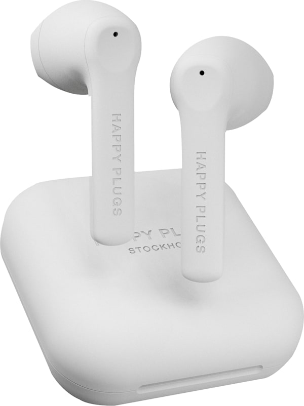 Happy Plugs Air1  Go, White - ONLINE ONLY