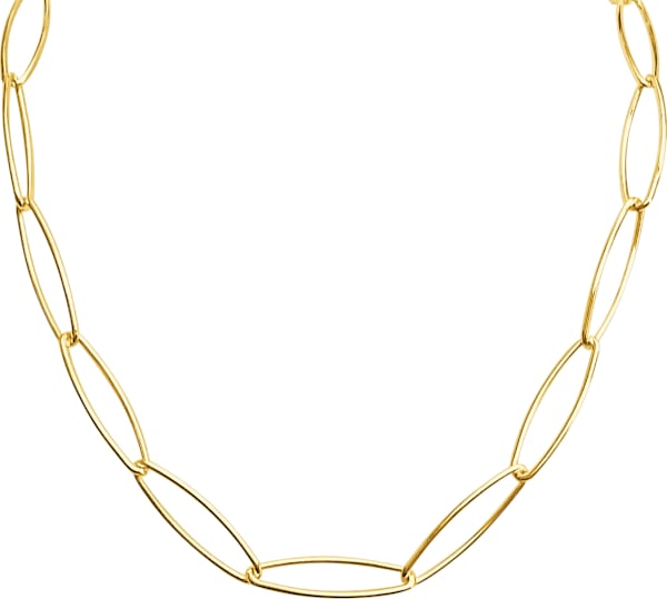 NK LINK PAPERCLIP CHAIN GOL