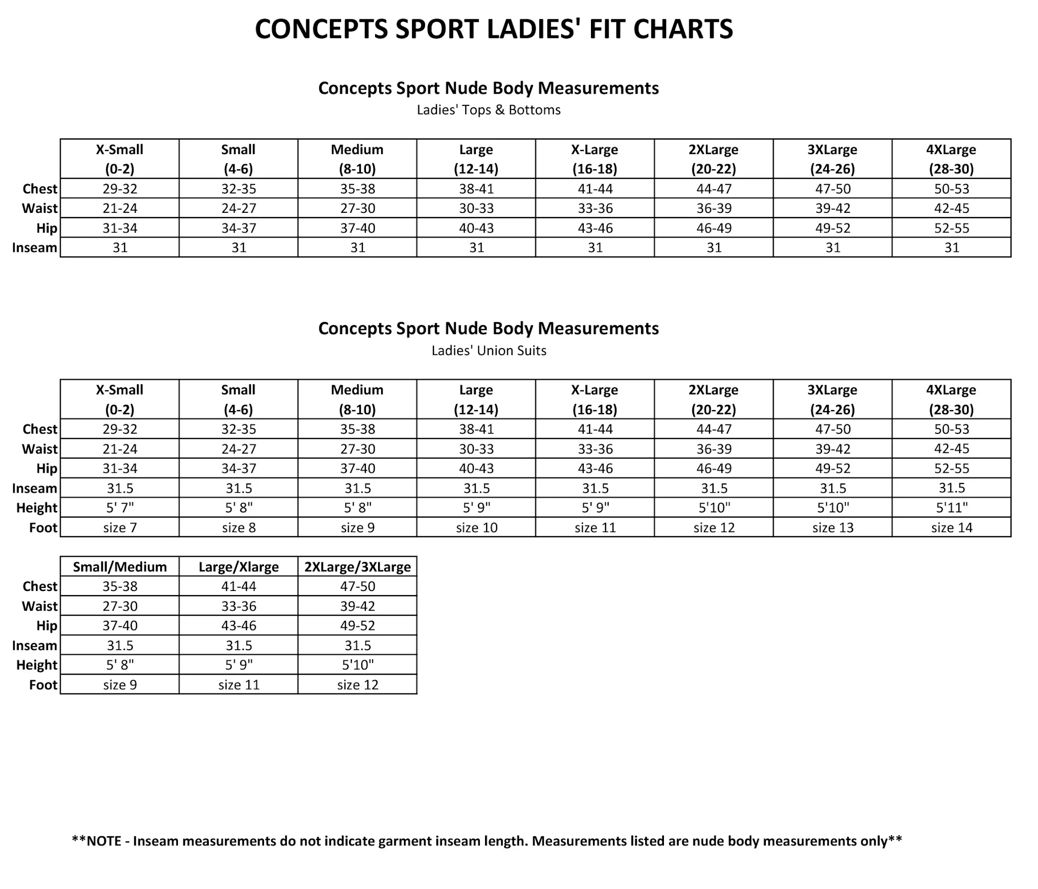 Size Guide