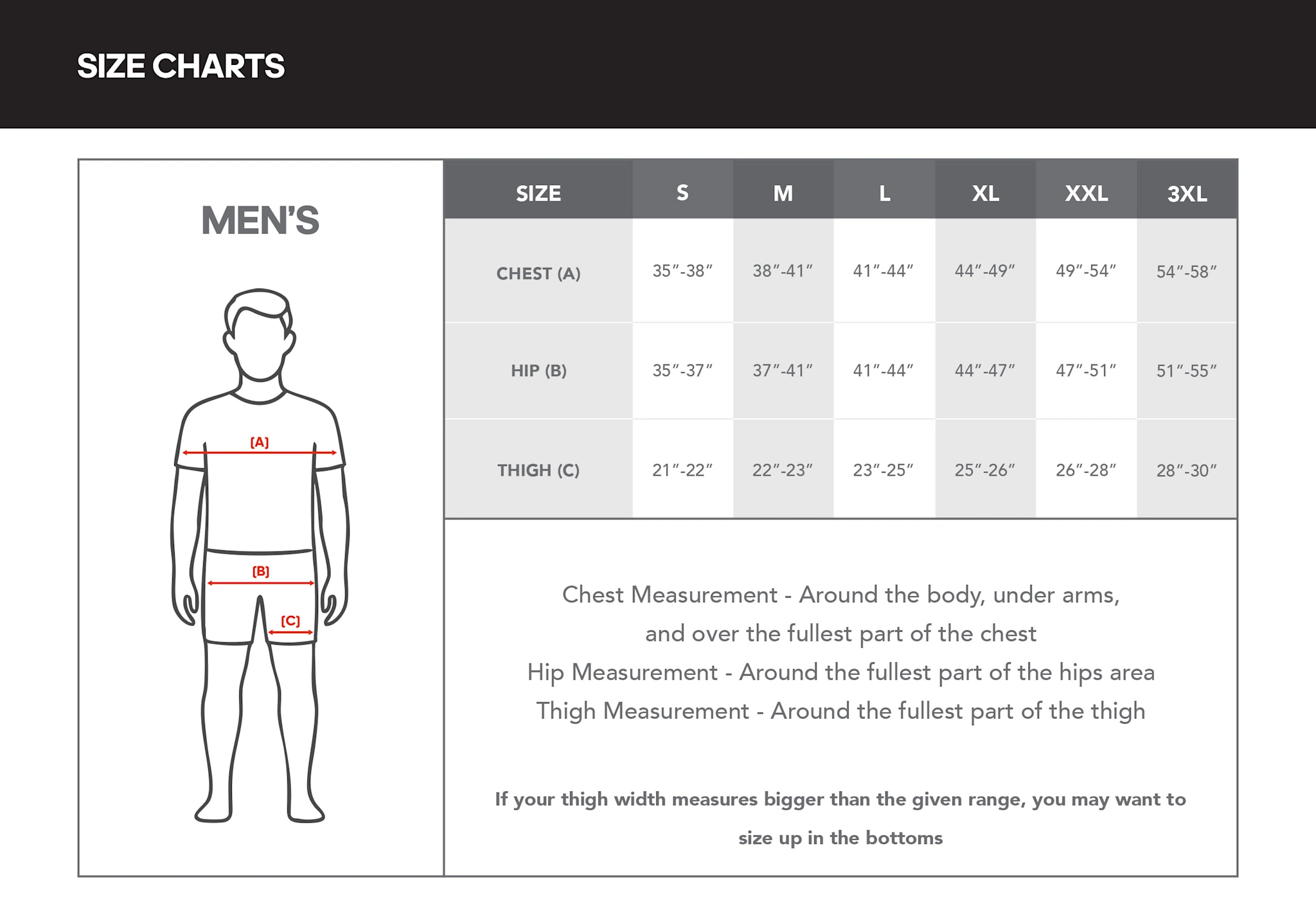 Size Guide
