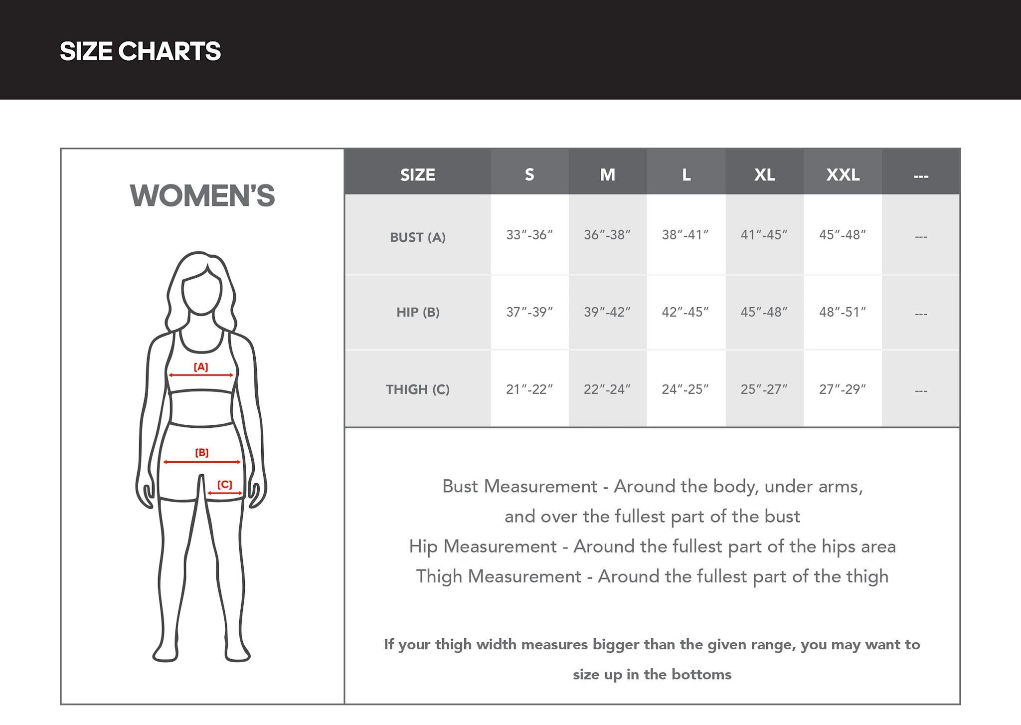 Size Guide