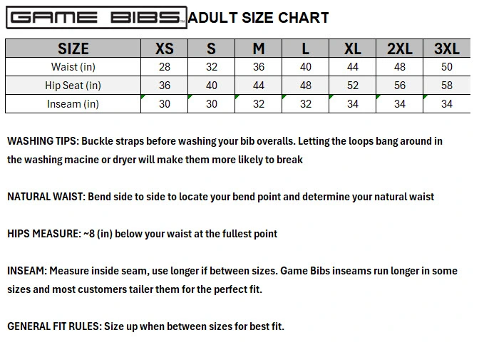 Size Guide